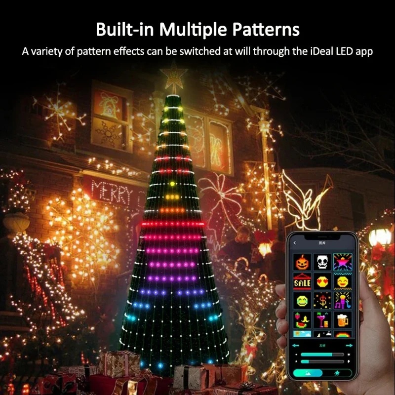 Lighting Decor For Home - Luci a Stella di Natale RGB