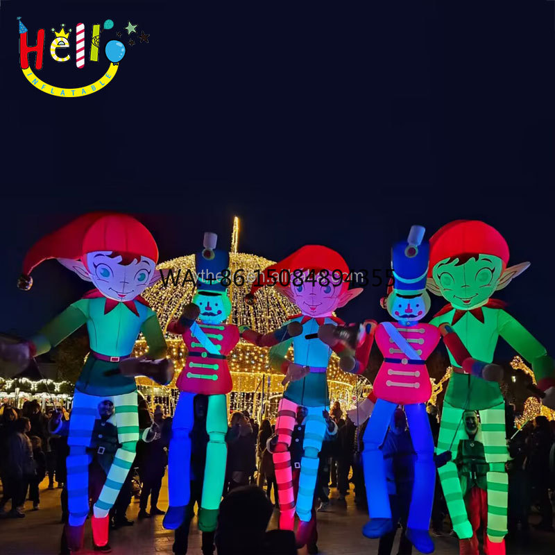 Decor Lighting The Parade - Gigantesca Decorazione Natalizia Gonfiabile a LED