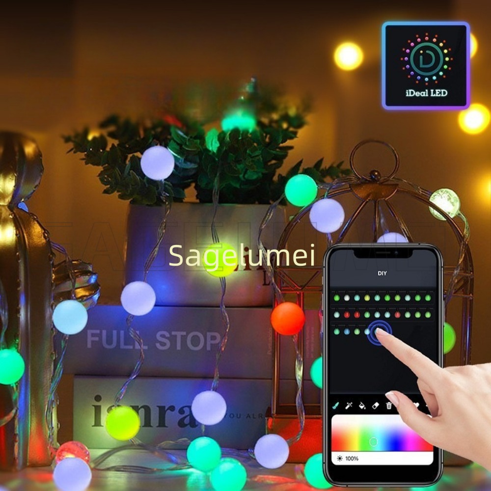 Fairy Light Curtain - RGB Dreamcolor WS2812B Striscia Led Smart
