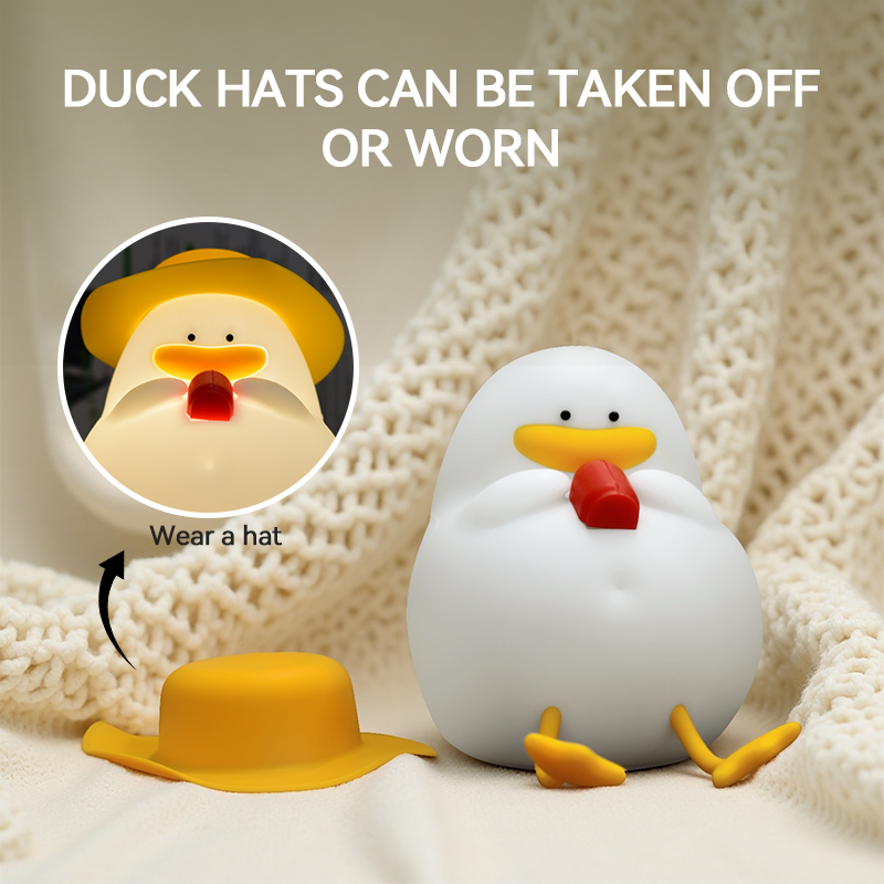 Lighting Decor For Home - Luce notturna Happy Duck, lampada da