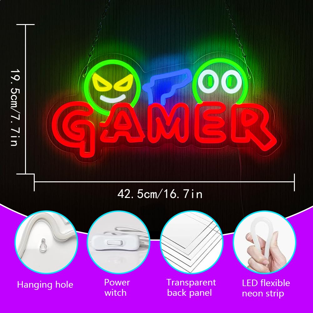 Insegna al Neon LED per Gamer, - Lighting Decor For Wedding recensione e prezzo