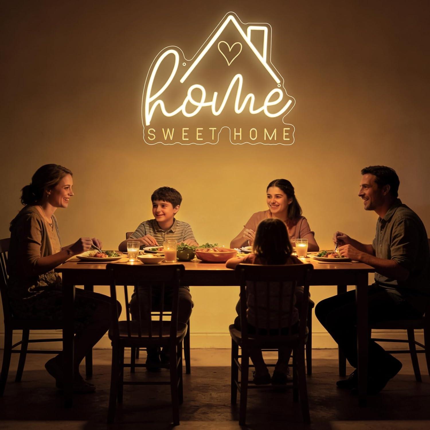 Insegna al Neon 'Sweet Home' c - Lighting Decor For Home recensione e prezzo
