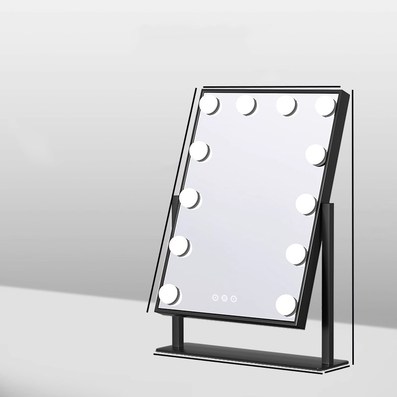 Specchio per il trucco dorato  - Decor Lighting The Parade recensione e prezzo