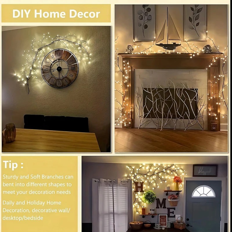Lampada a Rami di Salice Multi - Lighting Decor For Home recensione e prezzo