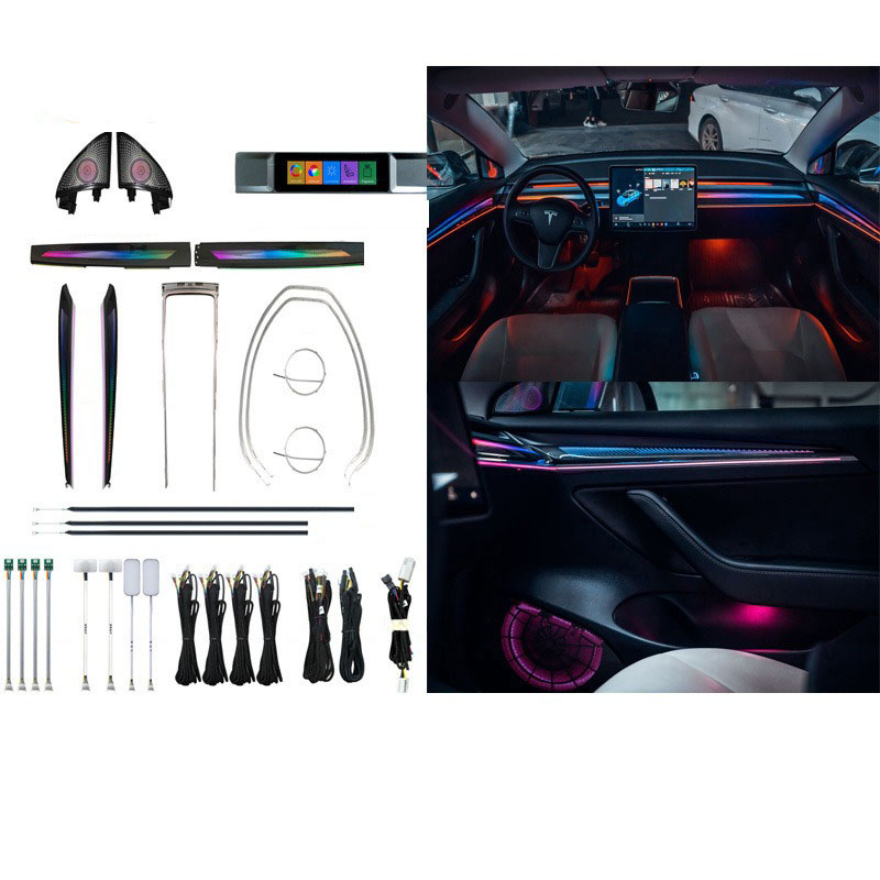 Per Tesla Model 3 Y, Modifica  - Lighting Interior Decor recensione e prezzo
