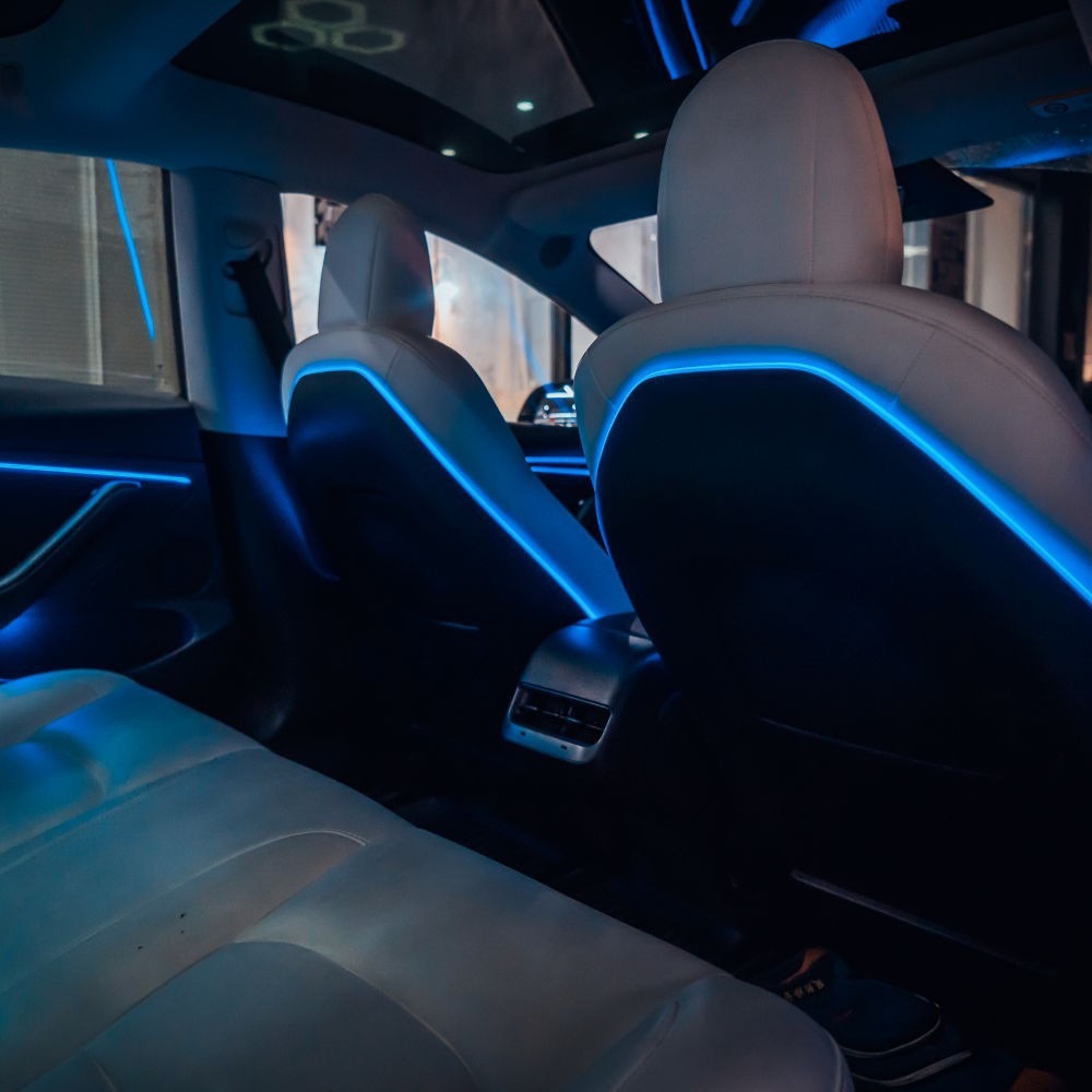 Per Tesla Model 3 Y, Modifica  - Lighting Interior Decor recensione e prezzo