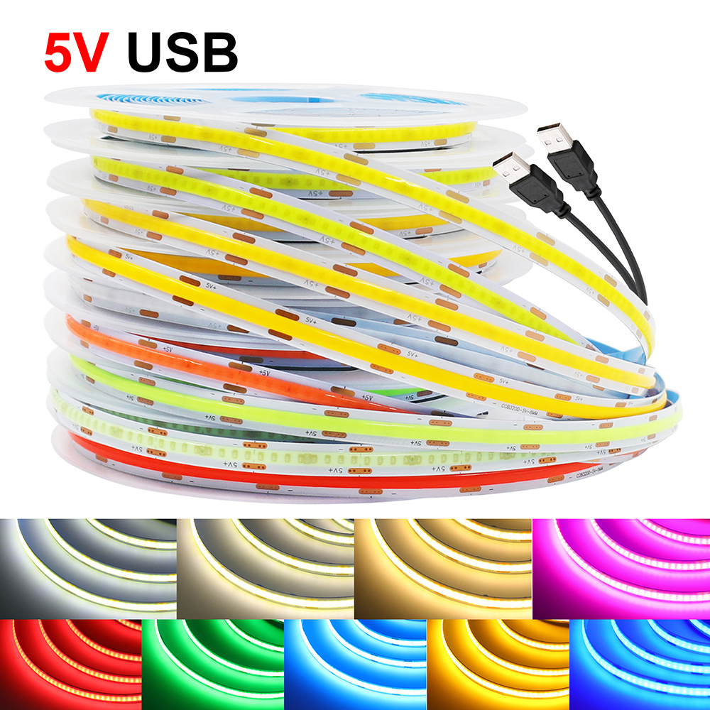 Striscia LED COB DC 5V 320 LED - Decor Lighting Hours recensione e prezzo