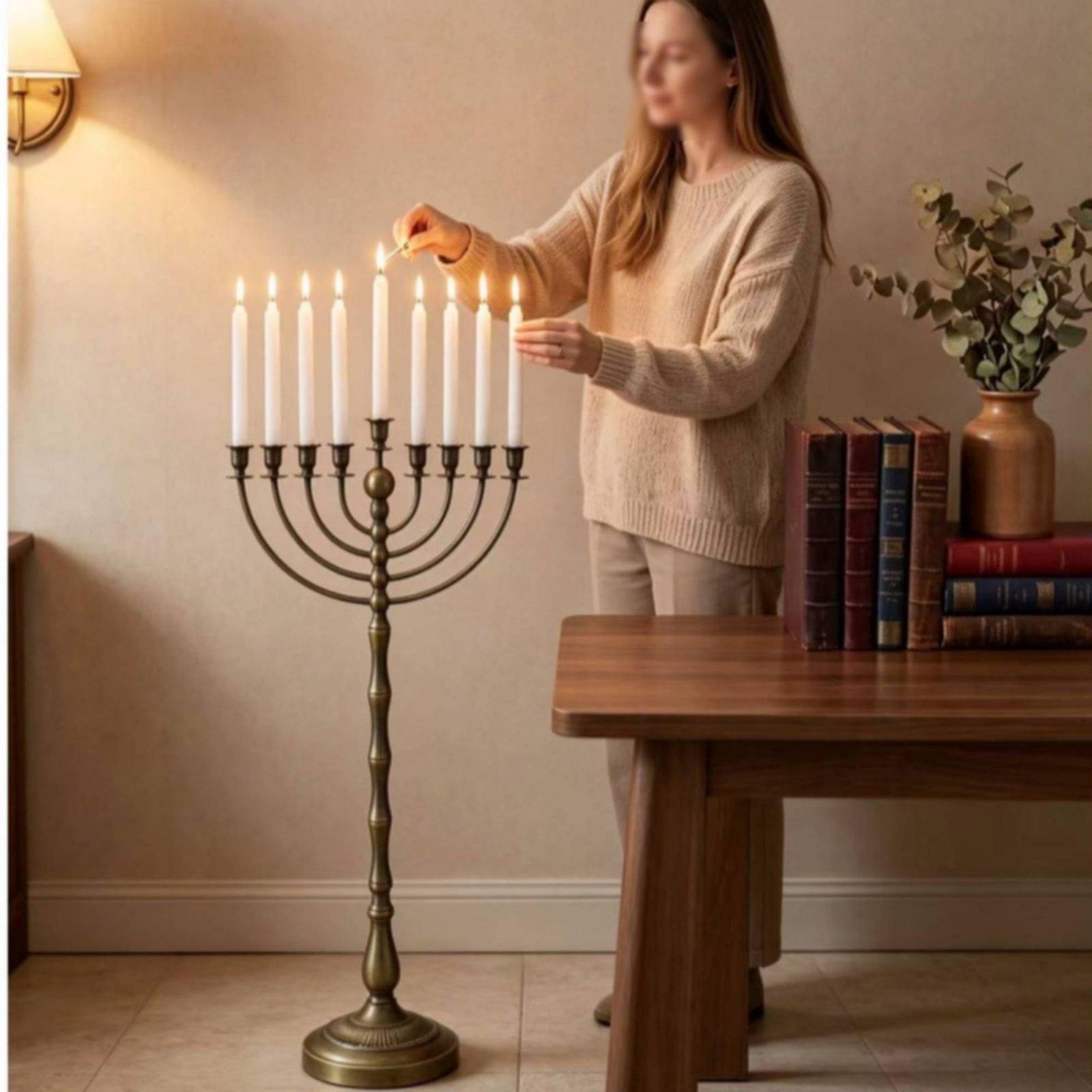 Elegante Porta Menorah in Bron - Elegant Decor & Lighting Llc recensione e prezzo
