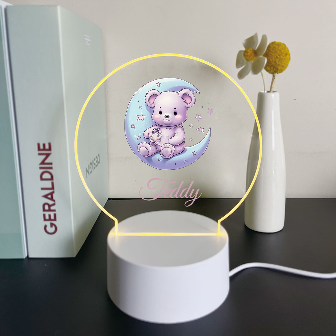 1 pezzo Lampada da tavolo a LE - Led Moon Lamp recensione e prezzo