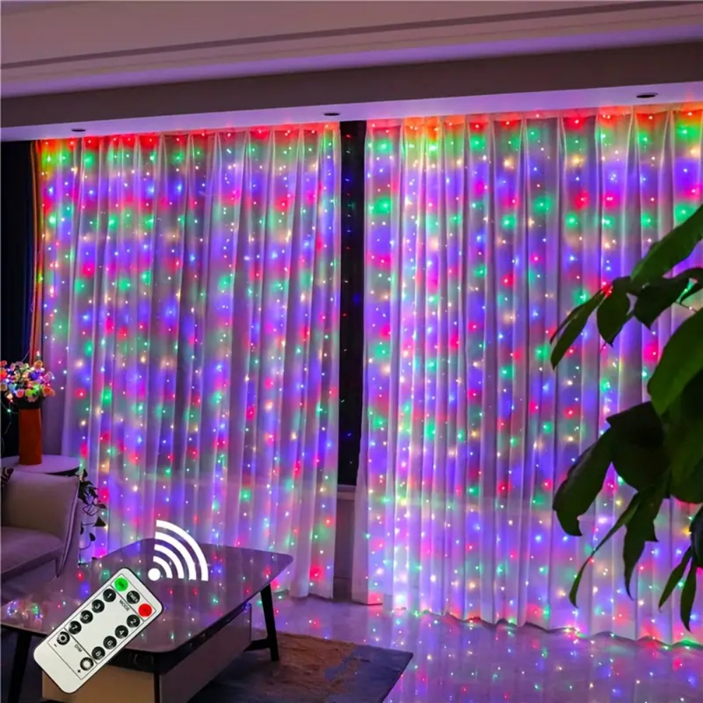 Luci a tenda LED a stringa, gh - Fairy Light Curtain recensione e prezzo