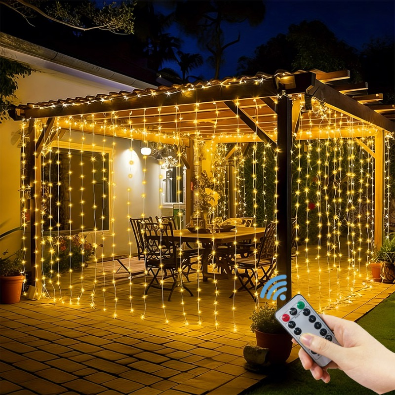 Luci a tenda LED 3/4/6m, Ghirl - Fairy Light Curtain recensione e prezzo