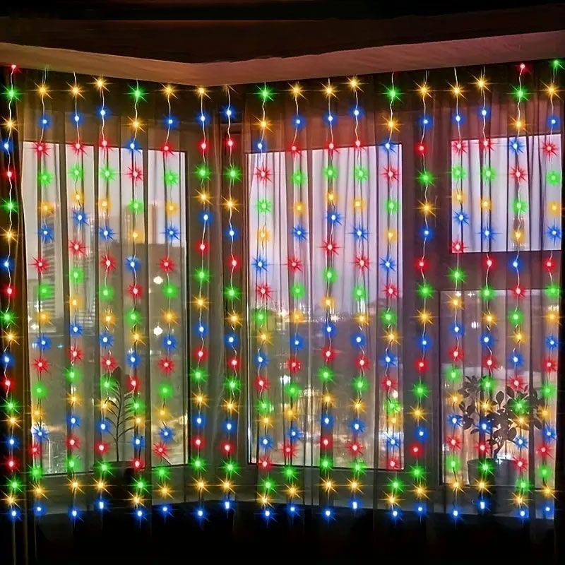 3/4/6m Tenda LED Luci Della St - Fairy Light Curtain recensione e prezzo