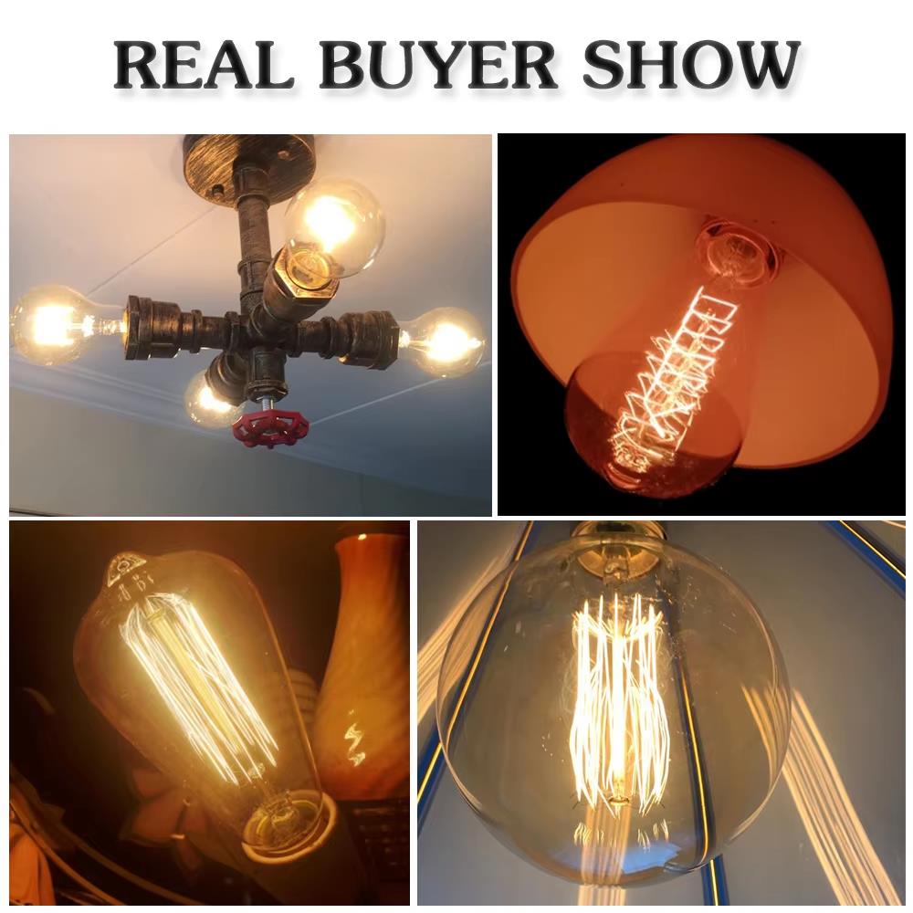 Retro Edison Lampadina E27 40W - Lighting Decoration Ideas recensione e prezzo