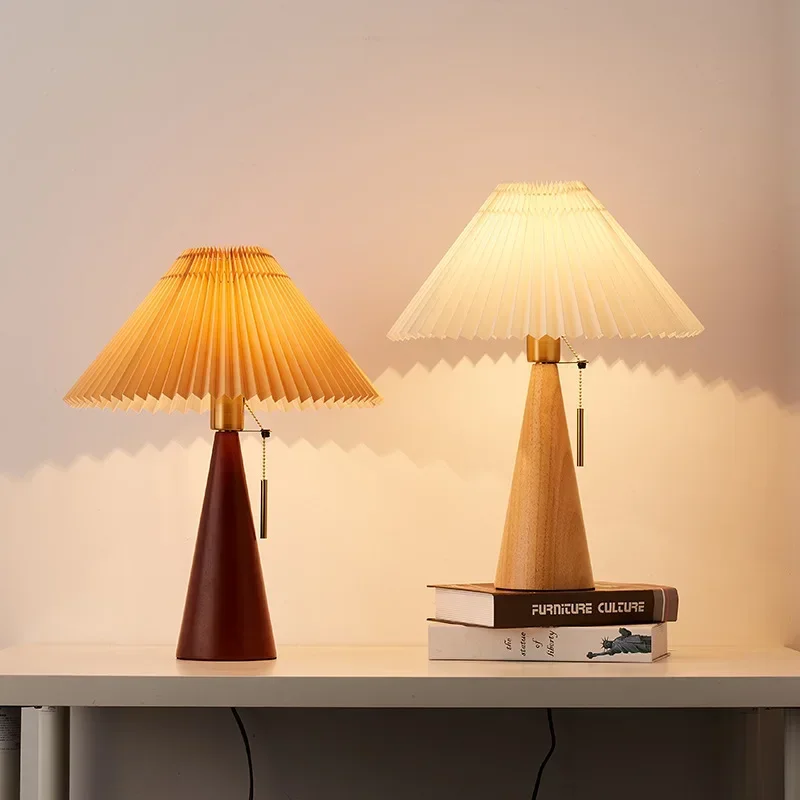 Lampada da tavolo retrò plisse - Lighting Decor For Home recensione e prezzo
