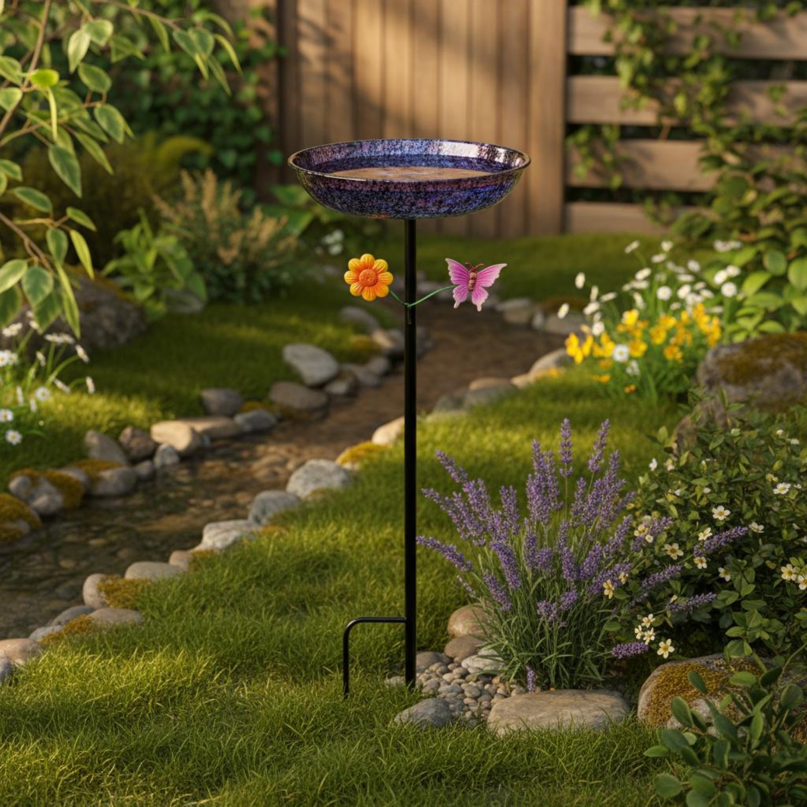 Vasca per Uccelli in Metallo R - Elegant Decor & Lighting Llc recensione e prezzo