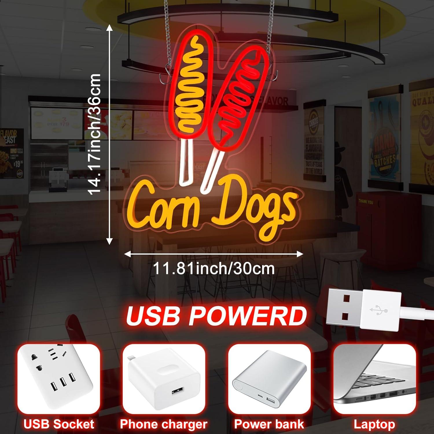 Insegna al Neon Corn Dog, Luci - Lighting Decor For Wedding recensione e prezzo