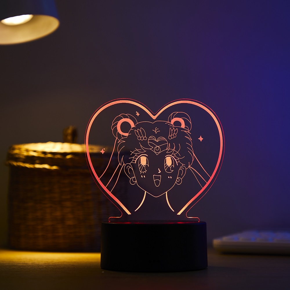 Lampada Notturna LED 3D di Tsu - Led Moon Lamp recensione e prezzo